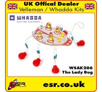 WSAK206 The Lady - Ladybug DIY Electronic Soldering Project Kit (Velleman MK206)