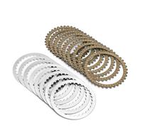 Wsays Friction Steel Clutch Plates Kit Compatible with Harley Sportster XL 1991-2022, Fit Touring Softail Dyna and FXR Big Twin 1990-1997, Fit Evolution 1340 1994-1997, Fit Buell All 1991-2002