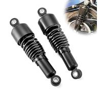 WSays Rear Shocks 10.5 Inch Lowering Kit Preload Adjustable Compatible with Harley Sportster 883&1200 1988-2003 & 2004-2023 Gloss Black