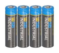 WSB Pack of 4 Solar Mignon AA Batteries - Rechargeable Batteries - 3.2 V 1.92 Wh LiFePo4 High Performance Battery Specially for Solar Lights Solar Fairy Lights Solar Light