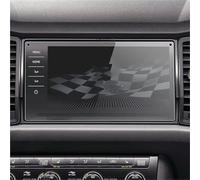 WSBOJXTH Car interior Compatible With Skoda For Kodiaq For Karoq 2017 2018 Car GPS Navigation Screen Tempered Steel Protective Film