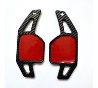 WSBOJXTH Compatible with A3 2014-2016 for A4 (B8) 2013-2015 for A5/S5 2012-2016 for A6 (C7) 2012-2017 Car Steering Wheel Paddle Shift Extension Paddle Shifter Extension(Black Carbon Look)