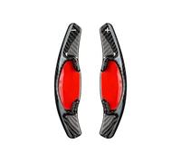 WSBOJXTH Compatible with Civic for Accord for Odyssey for Crown Car Steering Wheel Paddle Shift Extension Paddle Shifter Extension(Carbon Fiber Black)