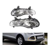 WSBOJXTH Compatible With Escape For Kuga 2013 2014 2015 2016 Car Daytime Running Light Bumper Lamp Front DRL Replacement Parts(Pair)