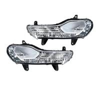 WSBOJXTH Compatible With Escape For Kuga 2013 2014 2015 2016 Car Halogen Fog Lamp Headlights DRL Driving Lights Without Bulb Replacement Parts(A Pair)