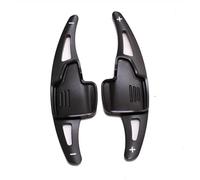 WSBOJXTH Compatible with Focus for Escape for Kuga 2017 2018 Aluminum Steering Wheel Shift Gear Lever Gearshift Paddle Extension Interior Accessory Paddle Shifter Extension(Black)