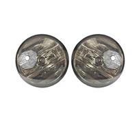 WSBOJXTH Compatible With GMC For Yukon XL 1500 2500 2007 2008 2009 2010 2011 2012 2013 2014 Front Bumper Anti Fog Light Lamp Assembly 15839896 Replacement Parts(Grey)