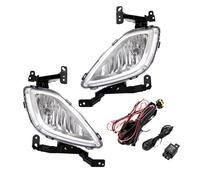 WSBOJXTH Compatible With Hyundai For Elantra 2011 2012 2013 Car Front Bumper Fog Lamp +Wiring+Switch Assembly Replacement Parts