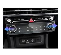WSBOJXTH Compatible With Hyundai For Tucson 2025 LCD Air Conditioning Touch Display Screen Film Climate Control Tempered Glass Screen Protector Car Accessories