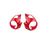 WSBOJXTH Compatible With Mini For Cooper S R55 R56 R57 R58 R59 Car Conditioning Air Outlet Ring Interior Modification Stickers Car modification(Both side-Outer-red)