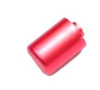 WSBOJXTH Compatible With Smart 451 For Fortwo 2009 2010 2011 2012 2013 2014 Car Handbrake Lever Parking Button Cover Decoration Shell Car modification(Red)
