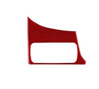WSBOJXTH Compatible With Smart 453 For Fortwo For Forfour 2016 2017 2018 2019 Car Control Panel Headlight Trim Sticker Car modification(Red LHD)