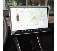 WSBOJXTH Compatible With Tesla For Model 3 Y Center Control Touchscreen Protect Film LCD Display Car Navigation Screen Tempered Glass Protector 15" Car Accessories