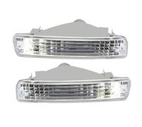 WSBOJXTH Compatible With Toyota For Land For Cruiser 80 Series 1991-1995 1996 1997 1998 LC80 FJ80 FZJ80 HDJ80 HZJ80 4500 Car Front Bumper Turn Signal Lamp Replacement Parts(Pair)