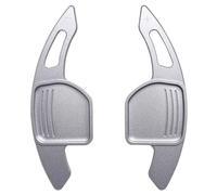 WSBOJXTH Compatible with TT A3 A4L A5 A6L A7 A8 Q3 S4 S6 S8 2012 2013 2014 2015 2016 Car Shift Paddle Shifter Extension Steering Wheel Paddle Shifter Extension(Silver)