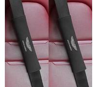 WSCDMCC 2 Pcs Seat Belt Pads for Aston Martin DB11 DBX/DBS DB9 V8-Vantage, Soft Comfortable Seat Belt Cover Shoulder Protector Cover, Car Interior Accessories,A