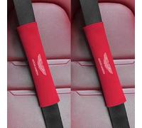 WSCDMCC 2 Pcs Seat Belt Pads for Aston Martin DB11 DBX/DBS DB9 V8-Vantage, Soft Comfortable Seat Belt Cover Shoulder Protector Cover, Car Interior Accessories,D