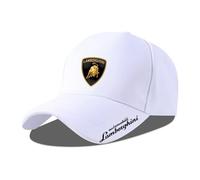 WSCDMCC Baseball Cap for Lamborghini, Adjustable Sport Baseball Caps for Outdoor, Car Fans Hats for Unisex Accessories,B
