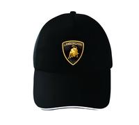 WSCDMCC Baseball Cap for Lamborghini, Adjustable Sport Baseball Caps for Outdoor, Car Fans Hats for Unisex Accessories,B