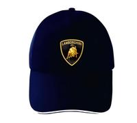 WSCDMCC Baseball Cap for Lamborghini, Adjustable Sport Baseball Caps for Outdoor, Car Fans Hats for Unisex Accessories,A