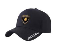 WSCDMCC Baseball Cap for Lamborghini, Adjustable Sport Baseball Caps for Outdoor, Car Fans Hats for Unisex Accessories,H