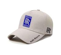 WSCDMCC Baseball Cap for Rolls-Royce, Adjustable Sport Baseball Caps for Outdoor, Car Fans Hats for Unisex Accessories,B