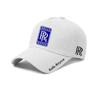 WSCDMCC Baseball Cap for Rolls-Royce, Adjustable Sport Baseball Caps for Outdoor, Car Fans Hats for Unisex Accessories,F