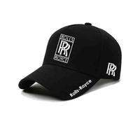 WSCDMCC Baseball Cap for Rolls-Royce, Adjustable Sport Baseball Caps for Outdoor, Car Fans Hats for Unisex Accessories,D