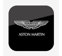 WSCDMCC Car Emblem for Aston Martin, Letter Emblem Grill Trunk Badge Stickers, Exterior Decorations Accessories,B