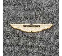 WSCDMCC Car Emblem for Aston Martin Vantage DBX V8 V12 DB11 DBS DB9, Letter Emblem Grill Trunk Badge Stickers, Exterior Decorations Accessories,C