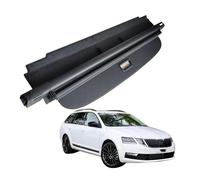 WSCDMCC Car Retractable Rear Trunk Parcel Shelf for Skoda Octavia Travel Edition 2016-2019, Cargo Cover Luggage Shade Shield Privacy Protective Decoration Accessories