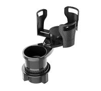 WSCSSLL Car Cup Holder for VW New Passat 2011-2018 | Splitting Cup Holder Expander, 360 Degree Rotation, Adjustable Upper Slot, 85mm Lower Base, 213mm Total Height, Carbon Fiber