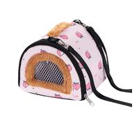 Wscwl Animal Carrier Bag,Warm Cold-Weather Pouch - Pet Carrier Hamster Tote Bag - for Bunny Reptile Chameleon Hedgehog Camping Short Outings Commuting Road Trips