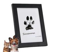Wscwl Baby Handprint And Footprint Kit, Dog Paw Print Kit, Pet Memorial, Pet Safe Non-Toxics Ink Pet Paws Print Kit For Dogs & Cats, PawPrint Stamp Pad, Family Keepsake,14.7x10.9cm