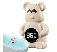Wscwl Baby Water Temperature Gauge - Digital Temperature Reader Baby Bath,Bear Shape Bathroom Toy for Hot Spring Shower Swimming Lake Indoor Pool Spa Outdoor Family Home Hotel