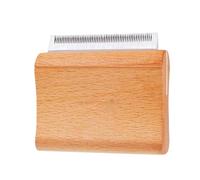 Wscwl Brush For Shedding,Professional Pet Wooden Groomer - Hair Brush Dog Undercoat Comb Effective For Short & Long Hair, Dirt - For Dogs, Cats, Horses