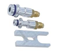 Wscwl Car Air Conditioner Leak Test Plug | Leak Detection Refrigeration Hose Connector | AC Pipe Test Plug for Auto Shop Workshop Garage Men Mechanic