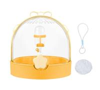 Wscwl Hamster Travel Carrier - Chinchilla Carrier Small Animal Case | Pet Supplies Carry Case with Water Bottle for Gerbil Bird Chinchilla Hedgehog Outdoor Fishing Walking Camping