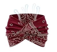 Wscwl Headbands for Women Boho | Twisted Turban Hairband | Stylish Breathable Headwear for Wives Wedding Ladies Running Girls Music Festival Yoga Casual Wear Enthusiasts Cycling