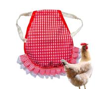 Wscwl Hen Saddle for Chickens,Chicken Sweater - Medium Large Chicken Saddle with Elastic Straps Chicken Apron Poultry Saver for Pet Supplies