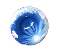 Wscwl Inflatable Snow Sled - Inflatable Heavy Duty Winter Snow Tube,Leisure Toys for Sledding Skating Adventure Sports Activities Sand Fishing Rescue Parks Gardens Backyards