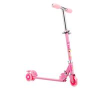 Wscwl Kick Scooter for Kids | 3 Adjustable Height 2 Wheel - Folding Scooters with Adjustable Height - for Boys Girls Aged 3-10 Outdoor Ride Yard Park Travel Camping Holiday