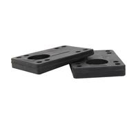 Wscwl Skateboard Shock Pads,2X Angle Wedge Riser Pads - Rubber Pad for Skateboard Truck, Reduces Vibrations to Extend Hardware Life