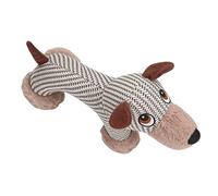 Wscwl Stuffed Animals for Dogs - Animal Squeaky Teether | Interactive Dog Chew Toys | for Small Breed Pet Puppy Teething Boredom Relief Heavy Chewers Enrichment