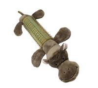 Wscwl Stuffed Dog Toys,Animal Shaped Aggressive Dog Chew Toys - with Sound Squeaker Puppy Plush Small Medium Large Pets Mental Enrichment Senior Indoor Chasing Home Biting Outdoor Play Travel
