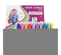 Wscwl Temporary Hair Dye | 10-Color Hair Coloring Chalks | Temporary Washable Coloring Markers, Makeup Kit, Fun Toy for Girls Kids Adults Cosplay