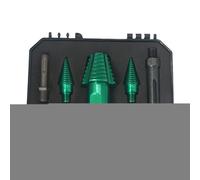 Wscwl Wood Log Splitter Firewood Drill Bit | Heavy Duty Drill Screw Cone Driver - Detachable Chopping Tool for Furniture Assembly Project Crafting Tree Stump Removal Home Repair Tasks