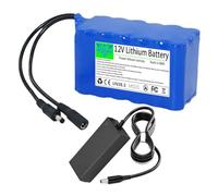 WSDAV 12V Lithium Battery Pack 12V 1.8AH 2AH 2.5AH 3AH 4AH 5AH 6AH 8AH 10AH 15AH 20AH 25AH 30AH Replacement Battery for 0-360W Motor,12V4AH