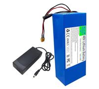 WSDAV 48V Lithium Battery Pack 48V PVC Battery 15Ah 20Ah 25Ah 30Ah 35Ah 40Ah 45Ah 50Ah Replacement Batteries with Charger,48V20Ah
