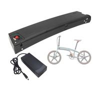 WSDAV Curved Shape Battery 36V E-Bike Battery 36V 7.8AH 8.7AH 9.6AH 10.5AH Lithium Batteries for 0-380W Motor with Charger,36V7.8AH